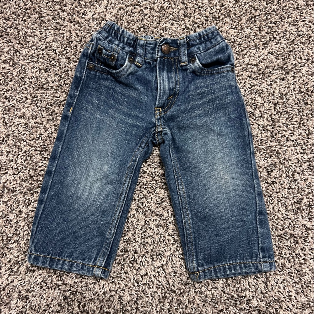 Baby boys Levi’s denim jeans size 12 months